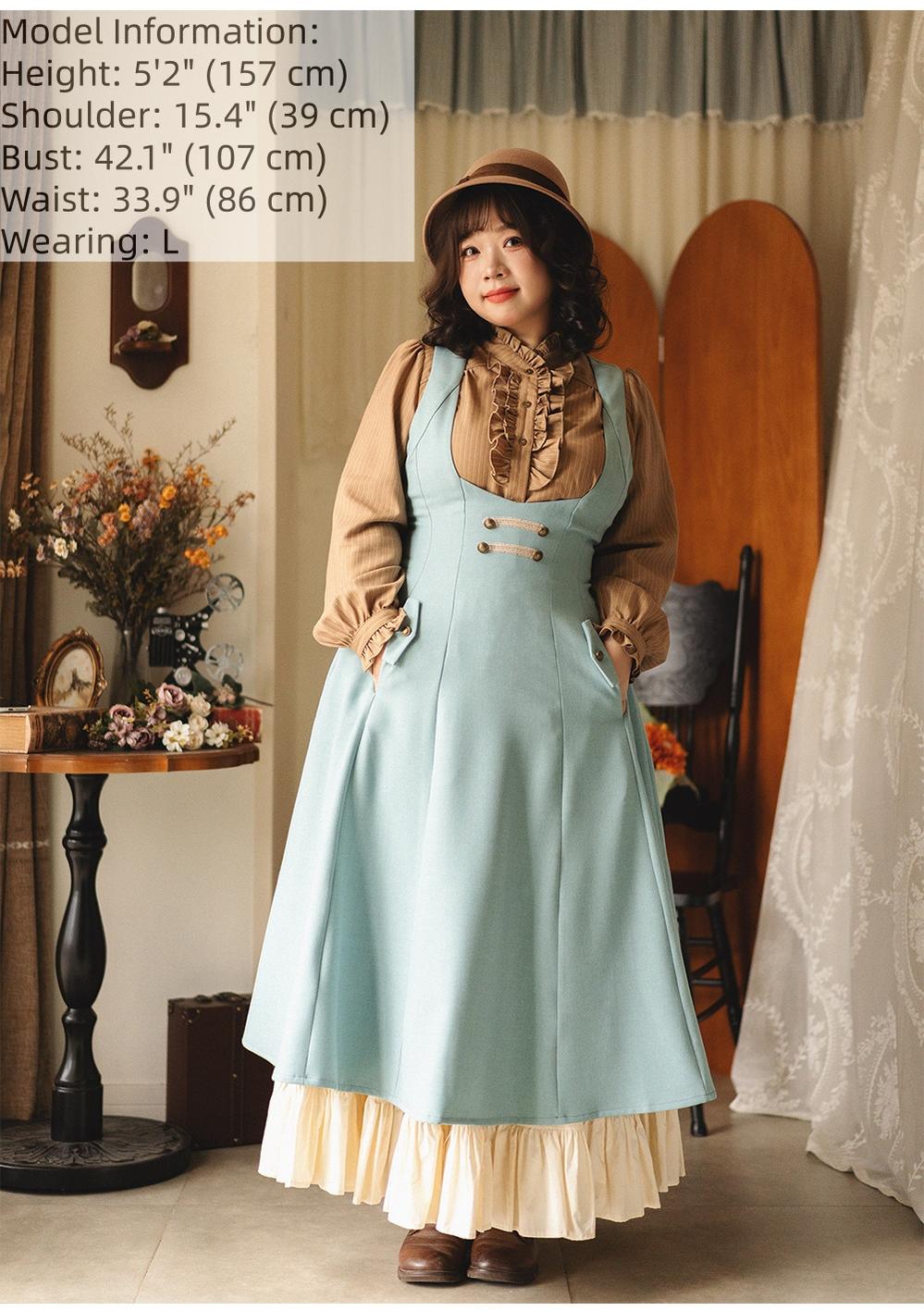 Forest Wardrobe - Classic Lolita Cotton Underskirt - Ruffles Hem SK Skirt