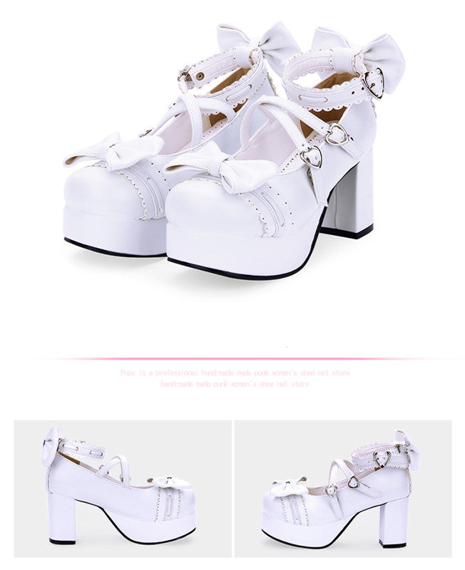 Angelic imprint - Sweet Lolita Heels Shoes Princess - Tea Party Low Cut Shoes Shoes