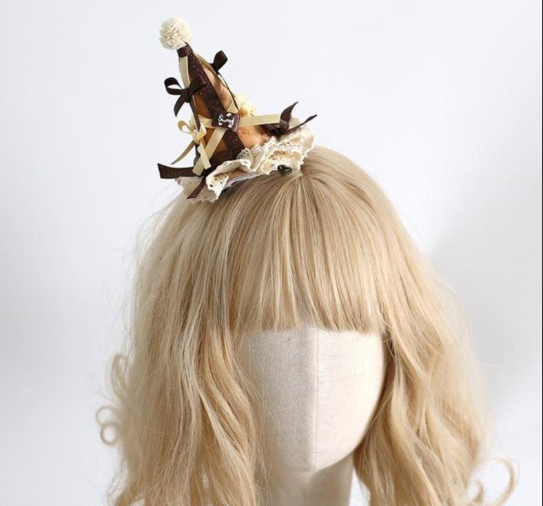 Xiaogui - Kawaii Lolita Headdress - Detachable Bear & Bunny Ears Headwear