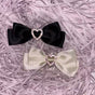 Black 1 Piece + Beige 1 Piece / Brooch