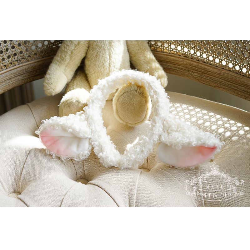 Original Design Sheep Mea Mea Kc Lolita Handmade Headband Little Sheep Ears Animal Hair Accessory