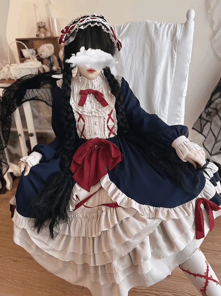 Niu Niu - Halloween Plus Size Lolita OP Dress - OP Dress