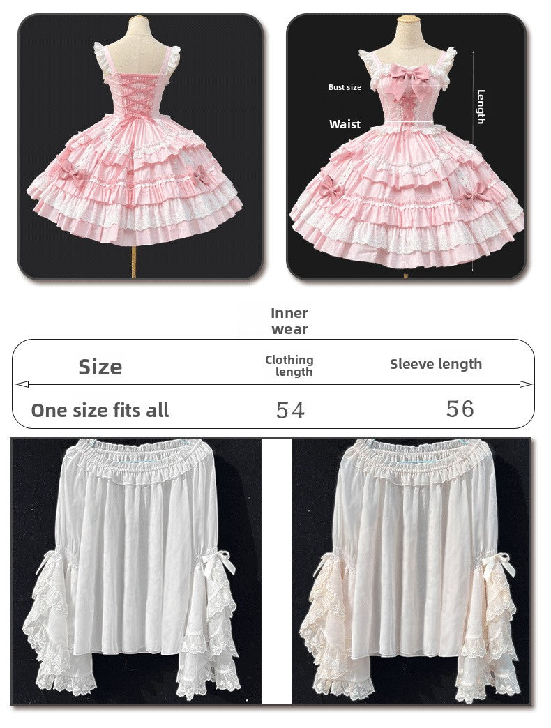 ZhiJinYuan -Sweet Mousse-  Cute Sweet Color-Block Fresh JSK Dress - Lolita Fetch