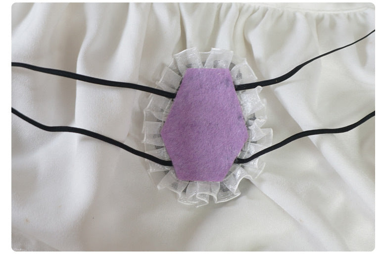 Gothic Girl Cross Single Eye Mask Lolita Dark Halloween Accessories Yandere Mid-2000s Harajuku Style