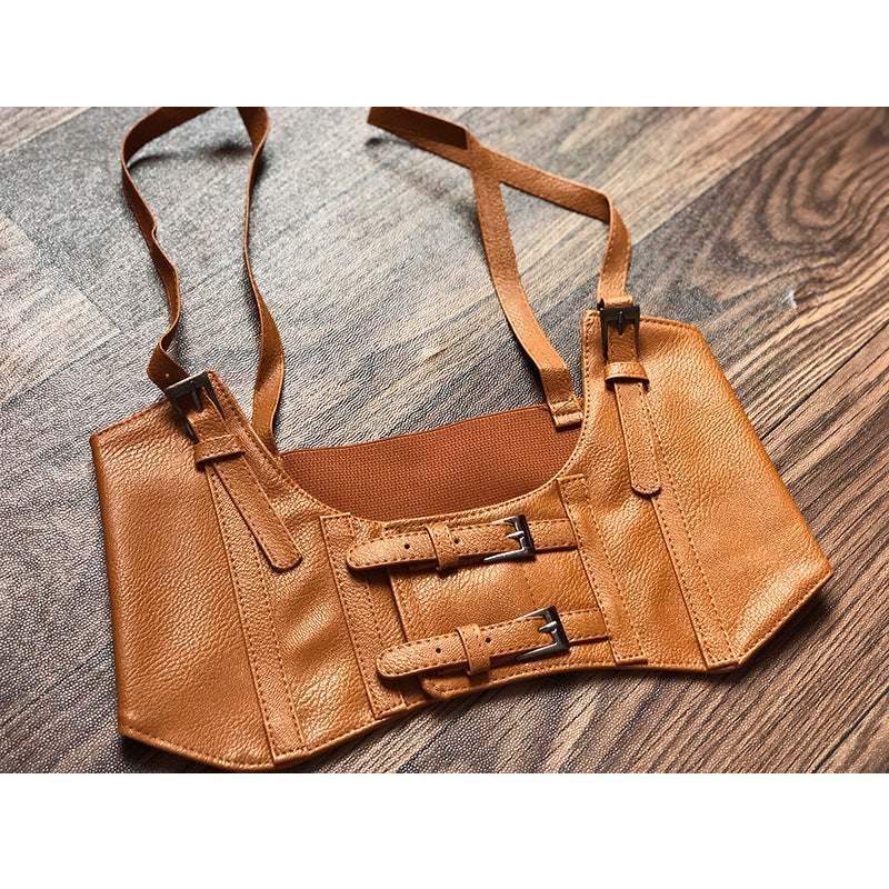 Original Design Holy Waist Cincher Dark Lolita Adjustable Strap Waist Cincher