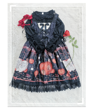 Sakurada Fawn - Plus Size Lolita Shirt Mutton - Sleeve Lace Blouse Innerwear