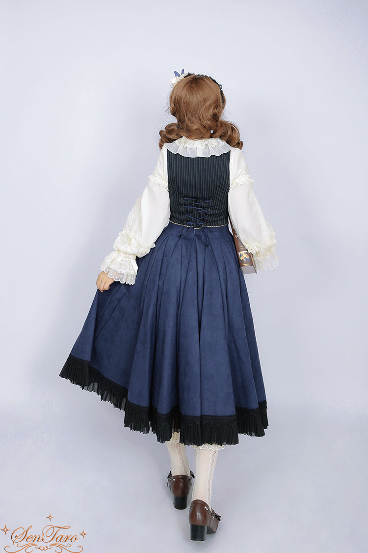 Sentaro - Canneles Elegant Classic High Waist - Lolita Skirt SK Skirt