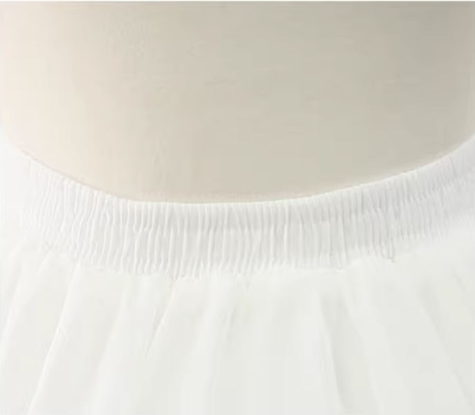 Manyiluo - Ultra Puffy Adjustable Hoop - Petticoat, 18.5" (47 cm) Petticoat