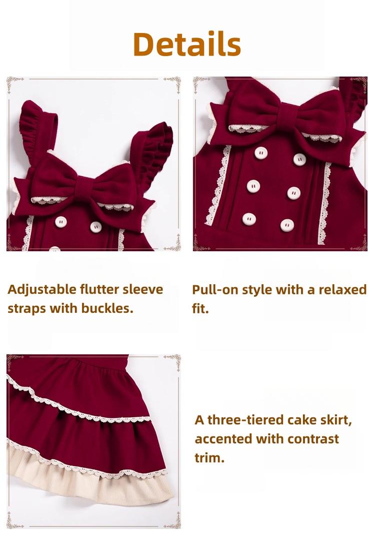 With PUJI - Snowlight of Tokamachi - Kawaii Lolita JSK, Animal Ear Headband