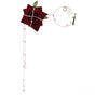 Rose Gold Red Flower Gear Glasses