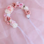 Serre-tête fleur rose