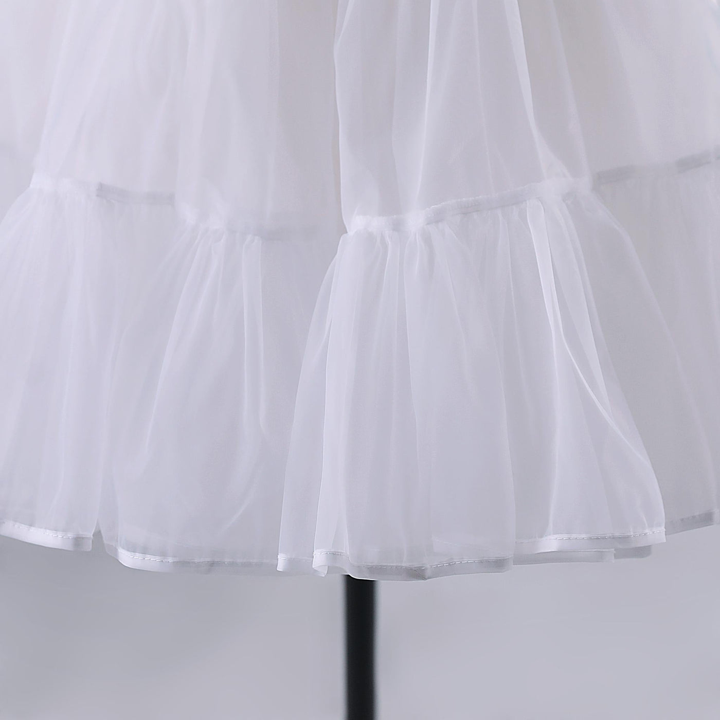Noloria - Noloria 48 cm (18.9") Medium-High - Volume Petticoat, Petal Edge Petticoat