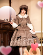 S / Suit (JSK + blouse + cape + hairband + beret)