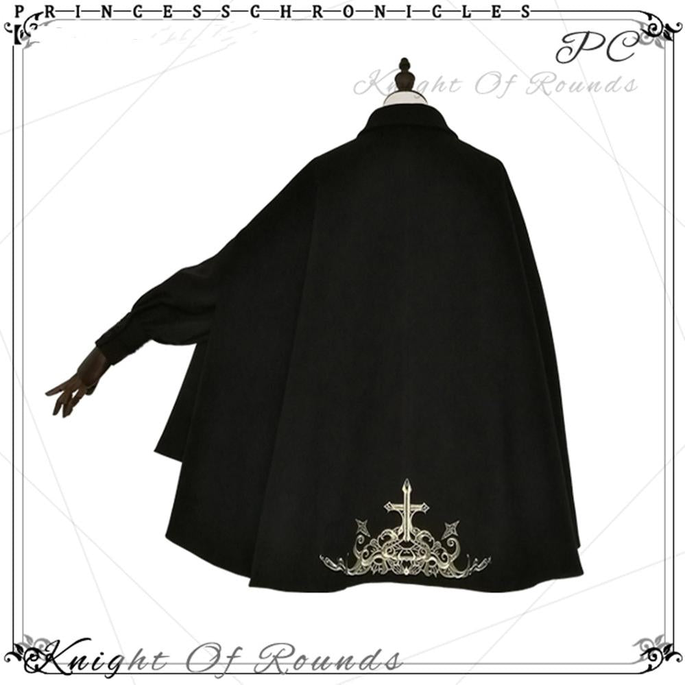 Princess Chronicles - Medieval Ouji Lolita Embroidered - Cape Outerwear
