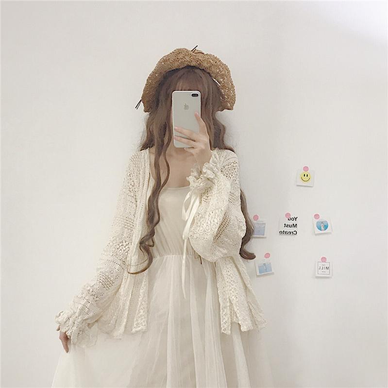 Sugar Girl - Daily Lolita Light Cardigan - Oversized Outwear Innerwear