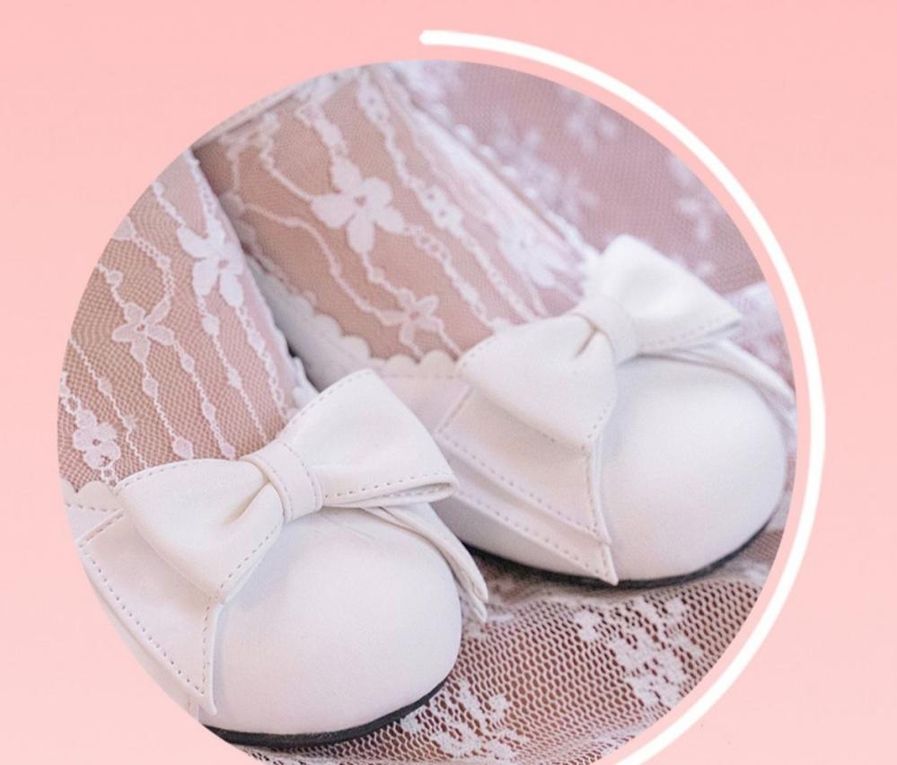 Sosic - Round Toe Lolita Shoes Sweet Bow - Design Size 33-41 Shoes