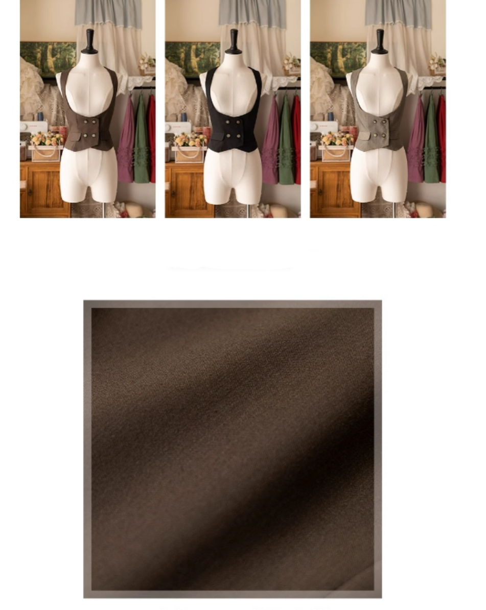 Forest Wardrobe - 4.0 Chest Support Vest Elegant - Autumn/Winter Vest Outerwear