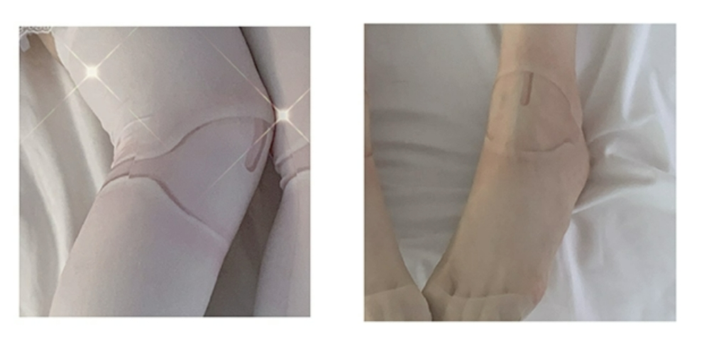 Roji Roji - Sweet Lolita Pantyhose - Joint Print Light Stockings Socks