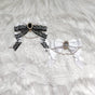 White + White Lace / Single Hair Clip