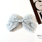 (Brooch) Blue Layered Cake Bow