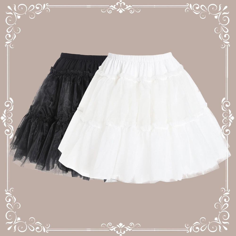 Aurora&Ariel white 18-inch A-line Lolita petticoat