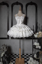 S / white dress
