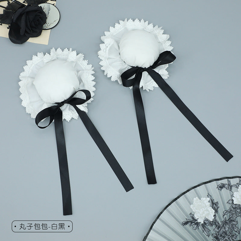 Chinese Style Hair Bun Hair Accessories Cosplay Chinese Style Bun Hair Clip Hair Ornament Chinese Style Accessories Girl Lolita Side Clip - Lolita Fetch