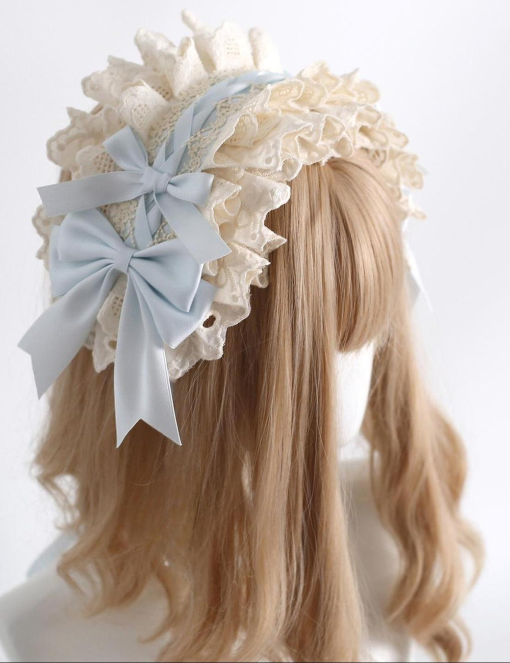 Xiaogui - Little Butterfly - Sweet Lolita Headdress Set, Lace & Bows