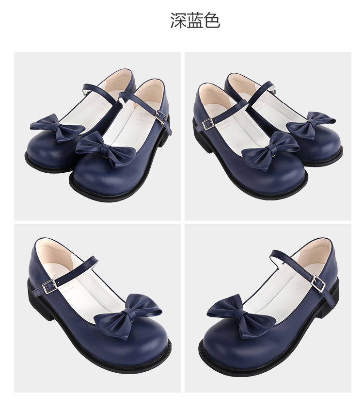 Angelic imprint - Sweet Lolita Round-tow Lolita Shoes - Multicolors Shoes