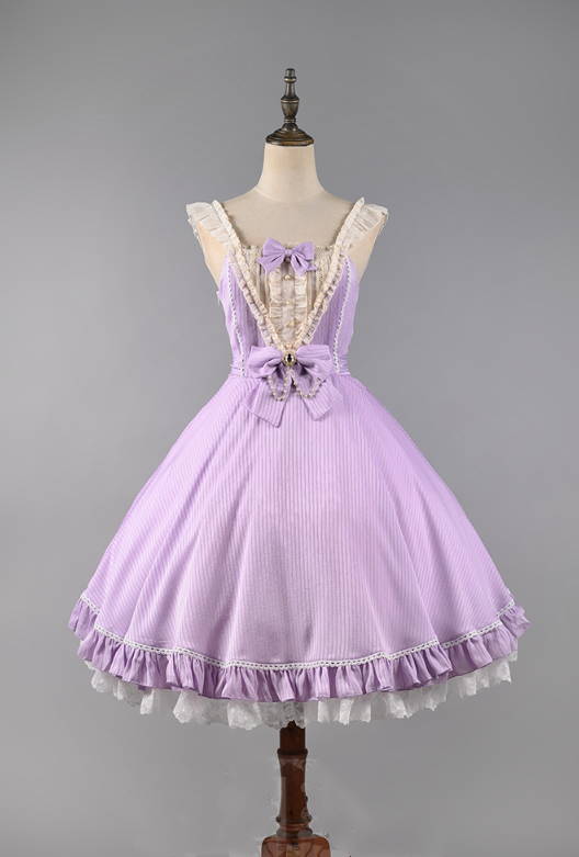 Strawberry Witch - Midsummer Star - Foil Printing Lolita JSK Dress Solid Color