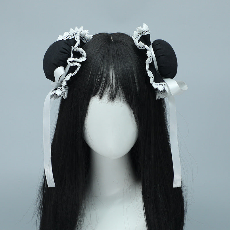Chinese Style Hair Bun Hair Accessories Cosplay Chinese Style Bun Hair Clip Hair Ornament Chinese Style Accessories Girl Lolita Side Clip - Lolita Fetch