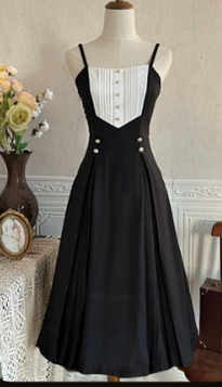 Letters from Unknown Star - Collection box - Spring Black Lolita OP