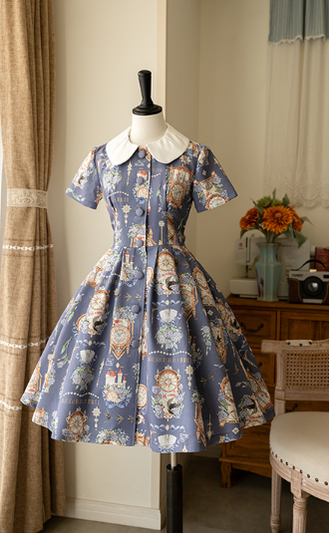 Forest Wardrobe - Classical Lolita Dress and Coat Suit - Outerwear