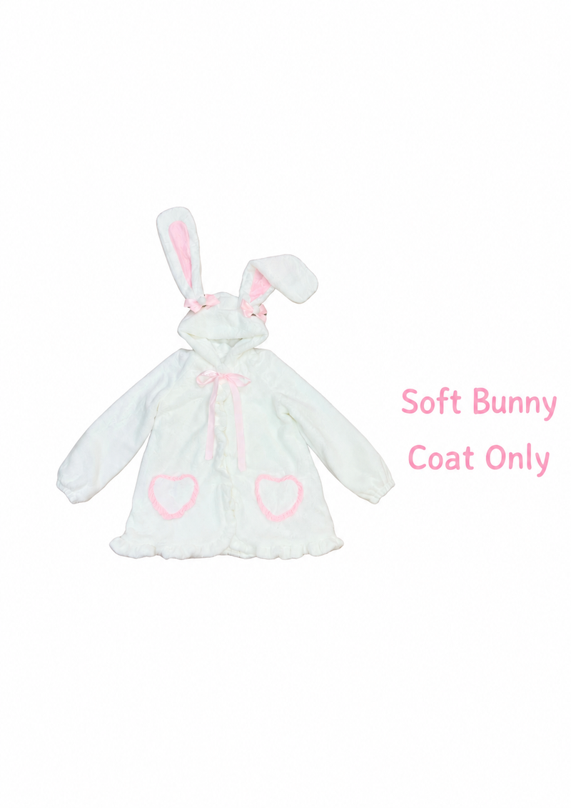 Chai Hu Hu Soft Bunny coat only, original supplier contents photo