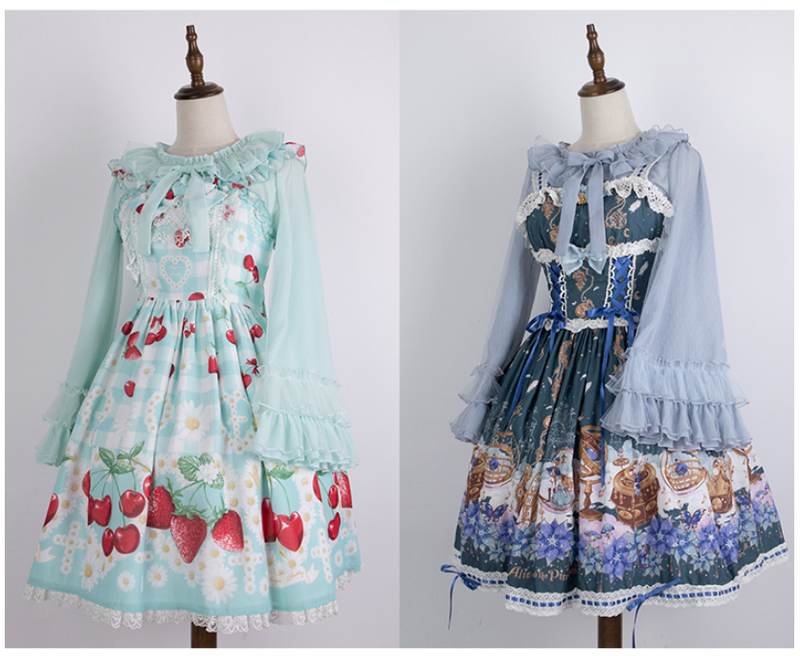 Sakurada Fawn - Plus Size Lolita Blouse Cheese - Chocolate Long Sleeve Innerwear