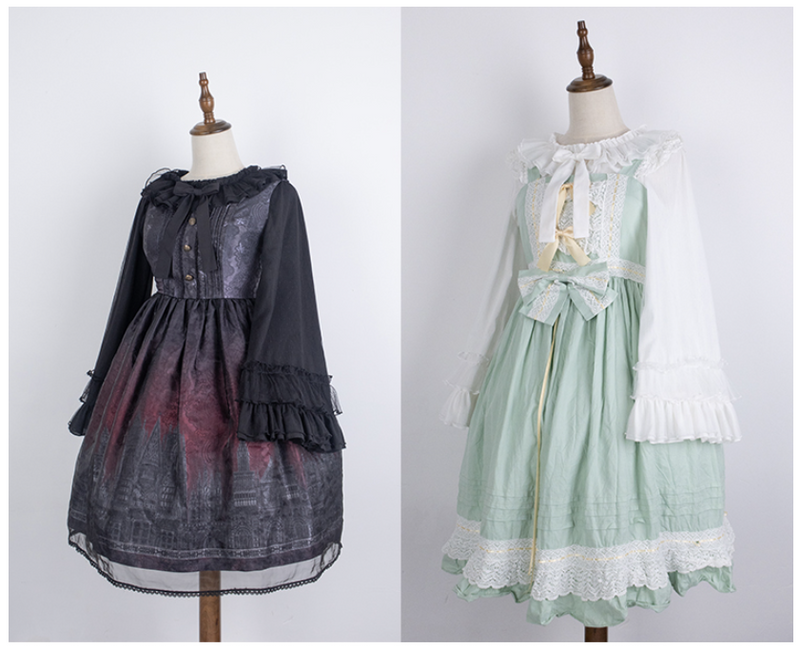 Sakurada Fawn - Plus Size Lolita Blouse Cheese - Chocolate Long Sleeve Innerwear