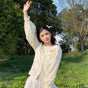Long Sleeve Pale Yellow / S