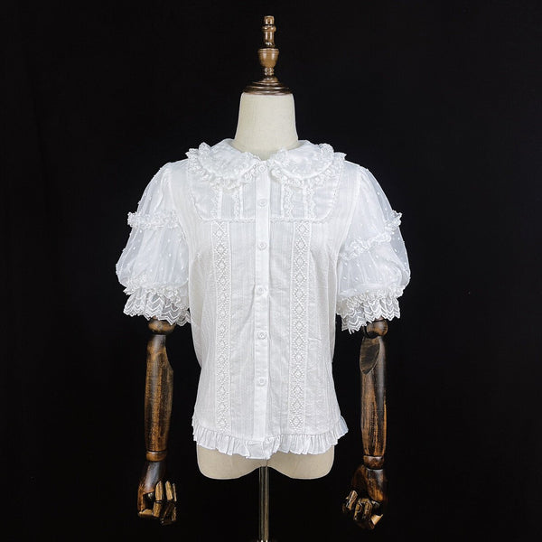 Di Meng Fen Shi Lollipop blouse - Ivory