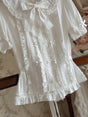 White - Short Sleeve - Waist-shaped / M