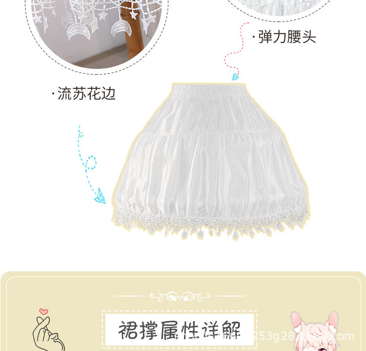 Luxurious Silk Fishbone Petticoat – Adjustable