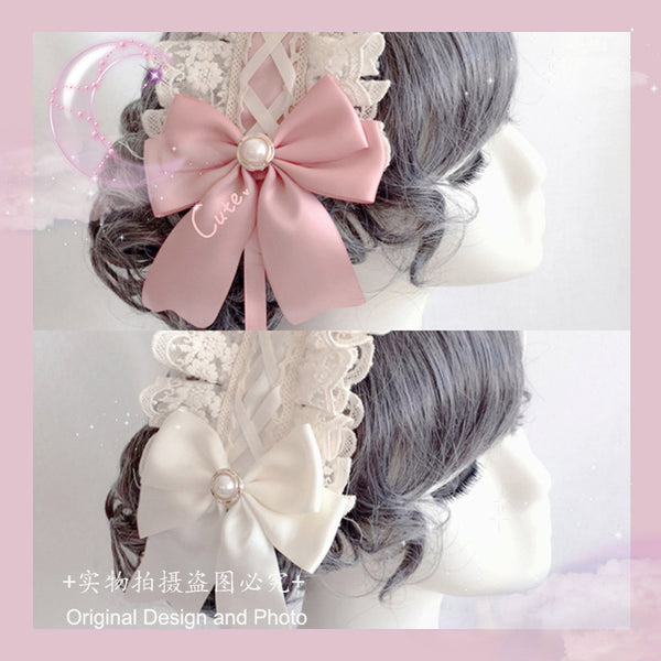 Lolita Hairband Soft Girl Dimensional Girl Lolita Hair Accessories Cute Versatile Multi-color Headwear - Lolita Fetch