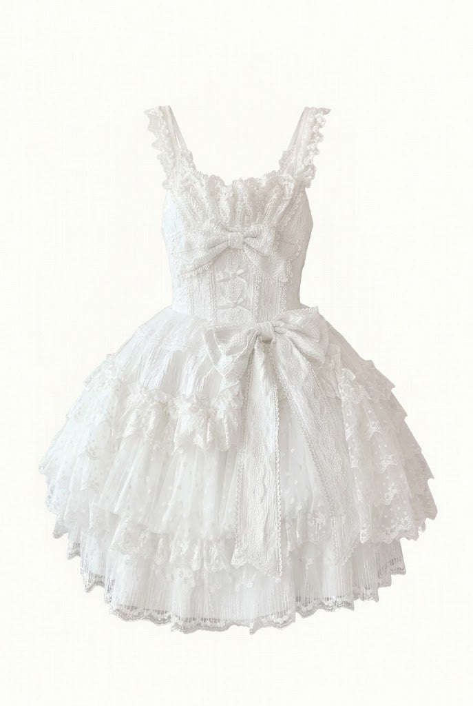 Snow Meow Sweet Princess Lolita floral lace trimmed bonnet featuring delicate lace and soft pastel colors, perfect for Lolita fashion.