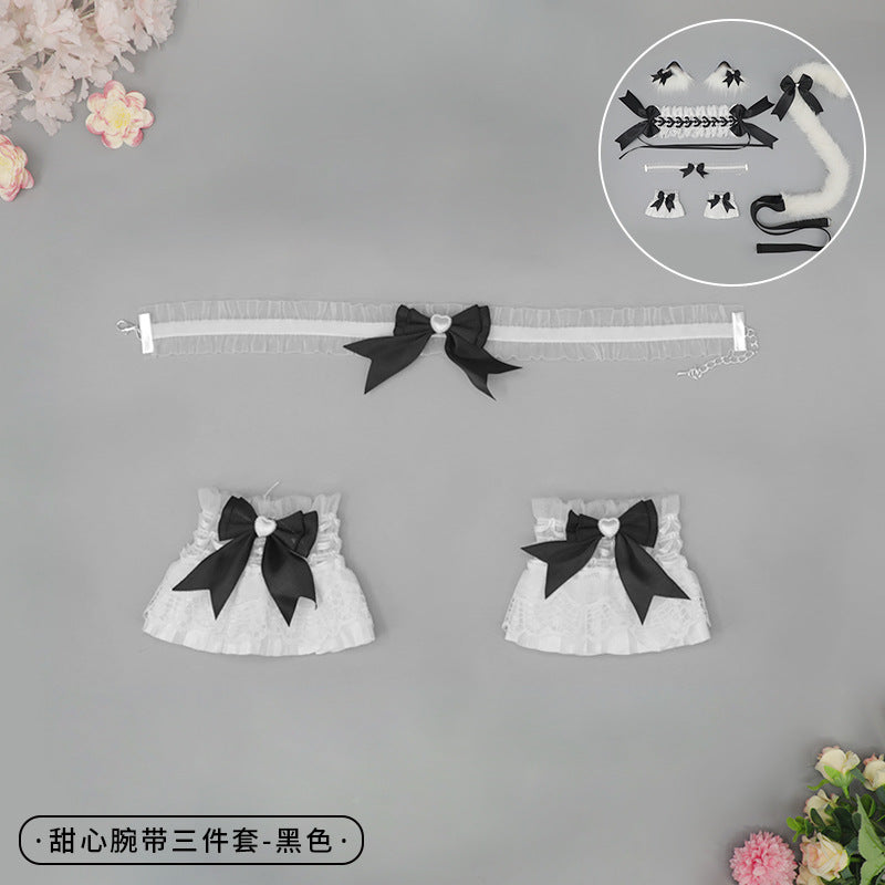 Lolita Hair Accessories In Stock Plush Handmade Multiple Colors Available Party Fashion Accessories Cute Cat Ear Hair Clips - Lolita Fetch
