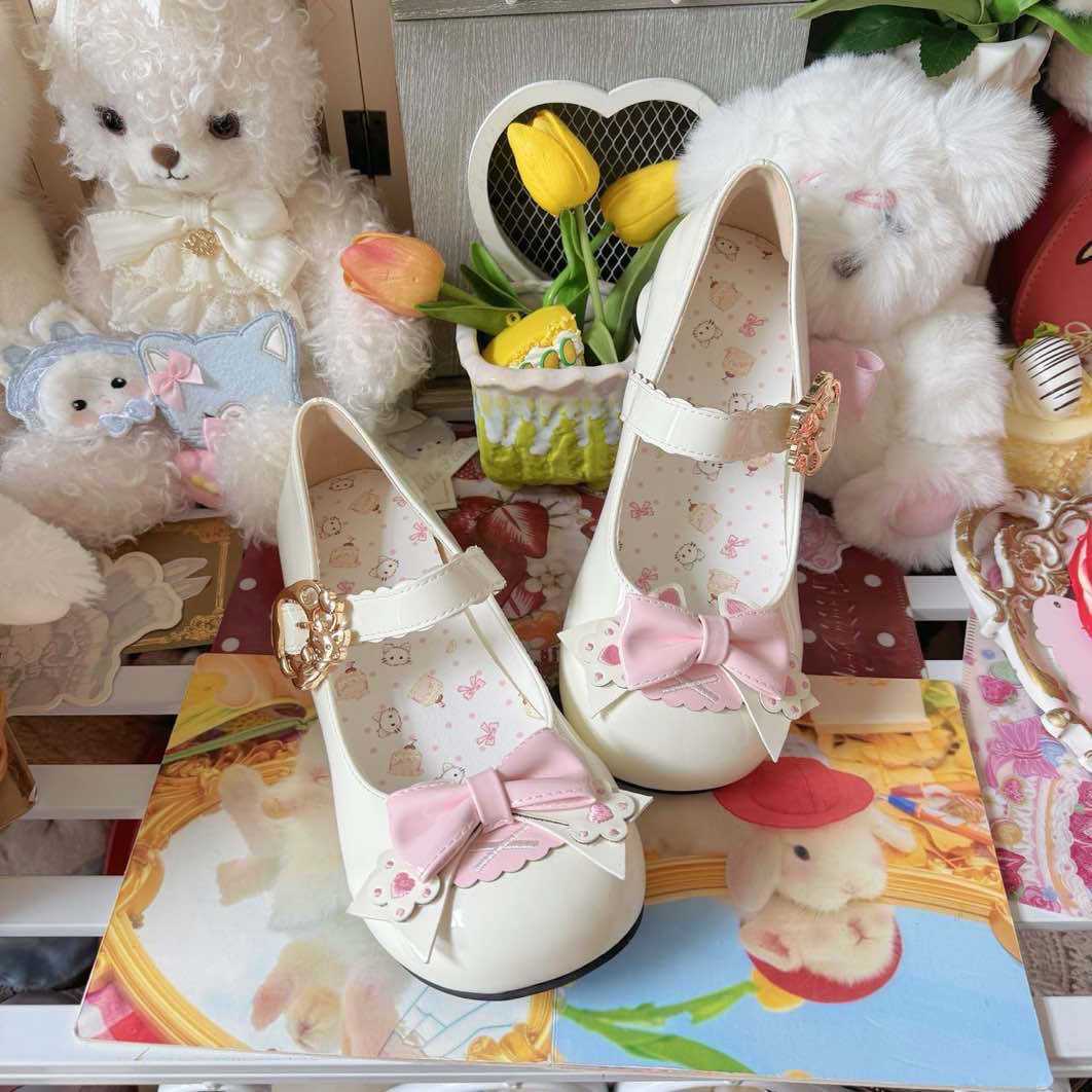 Meow Paw Party 3.0 | Kitty Toast Original Lolita Cat Claw Bow Cat-Head Heel Cute Sweet Pumps