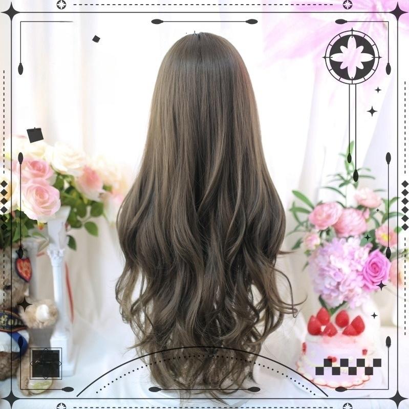Dalao Home - Sweet Lolita Wig Double Ponytails - Long Wavy Wig Wig