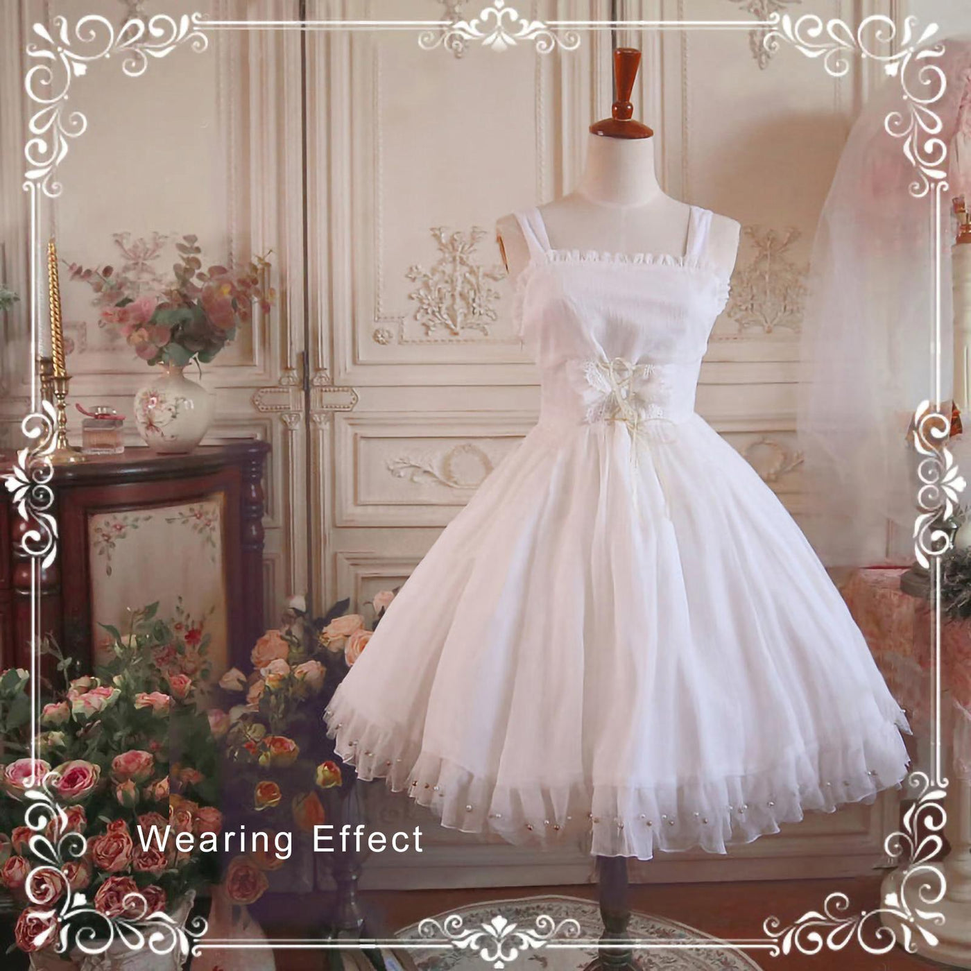 Aurora&Ariel - Plus Size Puffy - 45 cm (18 in) Plus-Size Lolita Petticoat with Cotton Lining