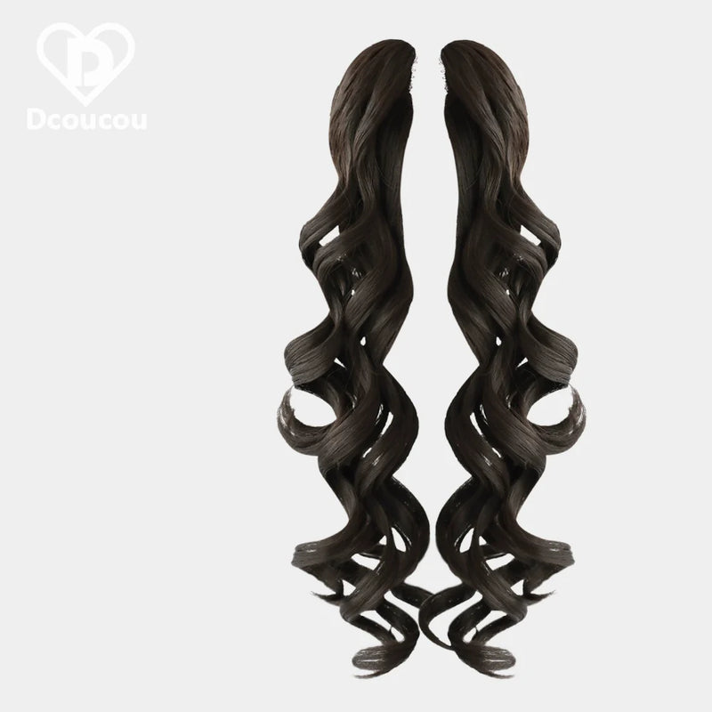 Dcoucou - Style 3 Mix & Match - 47cm Roman Curls with Tiger Clip Acces – detail view 19