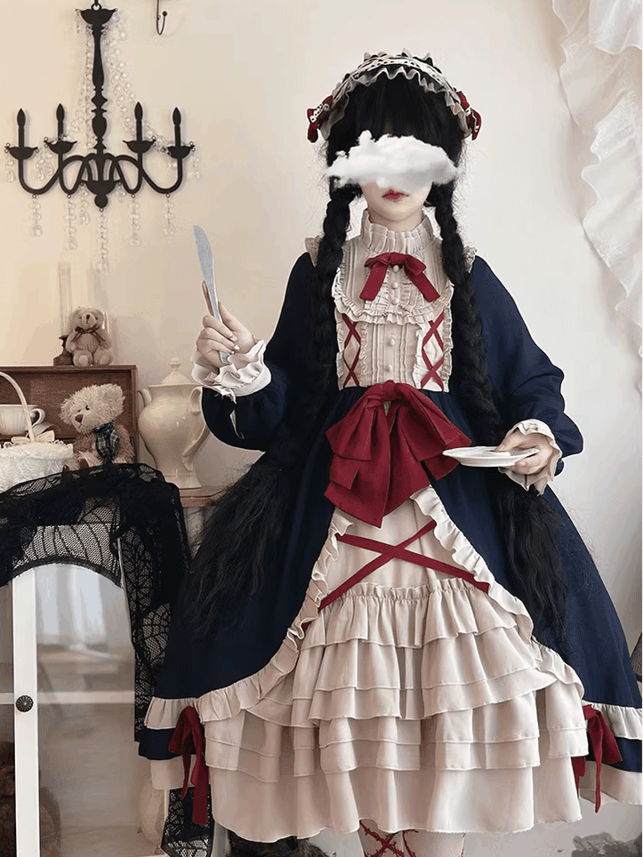Niu Niu - Halloween Plus Size Lolita OP Dress - OP Dress