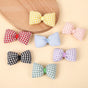 Full Bow Set 7 Pieces / Padded Fabric Bow (Brooch) Finished Item