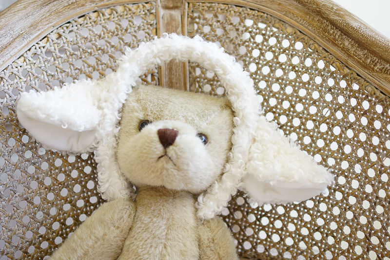 Handmade Lolita Sheep Ear Headband with soft animal hair and cute sheep design, perfect for unique hair accessories.